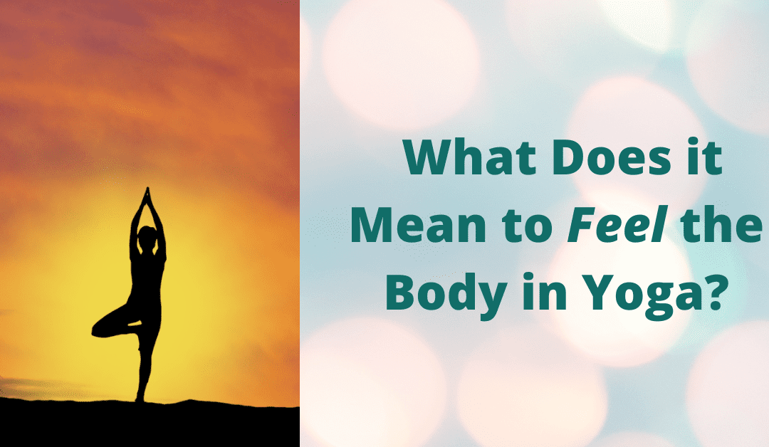 What Does it Mean to Feel the Body?
